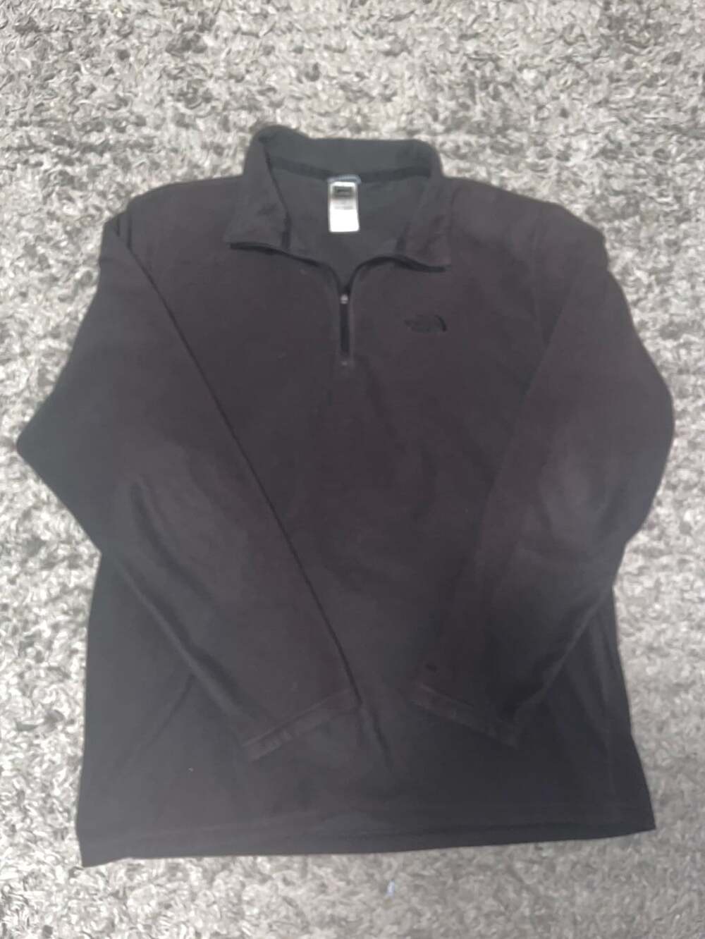 The North Face Men's Half Zip Fleece Jacket - Black
